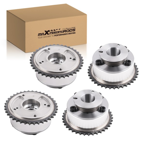 maXpeedingrods 4PCS Intake & Exhaust Camshaft Adjuster CVVT Gear Fit