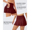 G4Free Skirts for Women with Pockets Pleated Tennis Skirts Golf