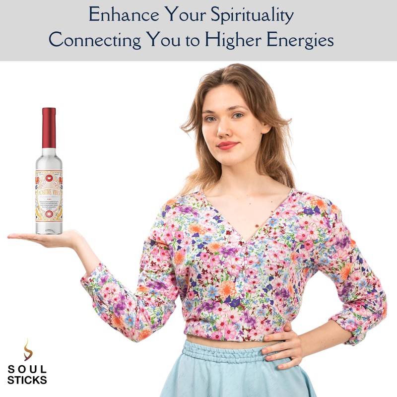 Soul Sticks Cleansing Water 7.5 oz. Bottle for Clearing Negative
