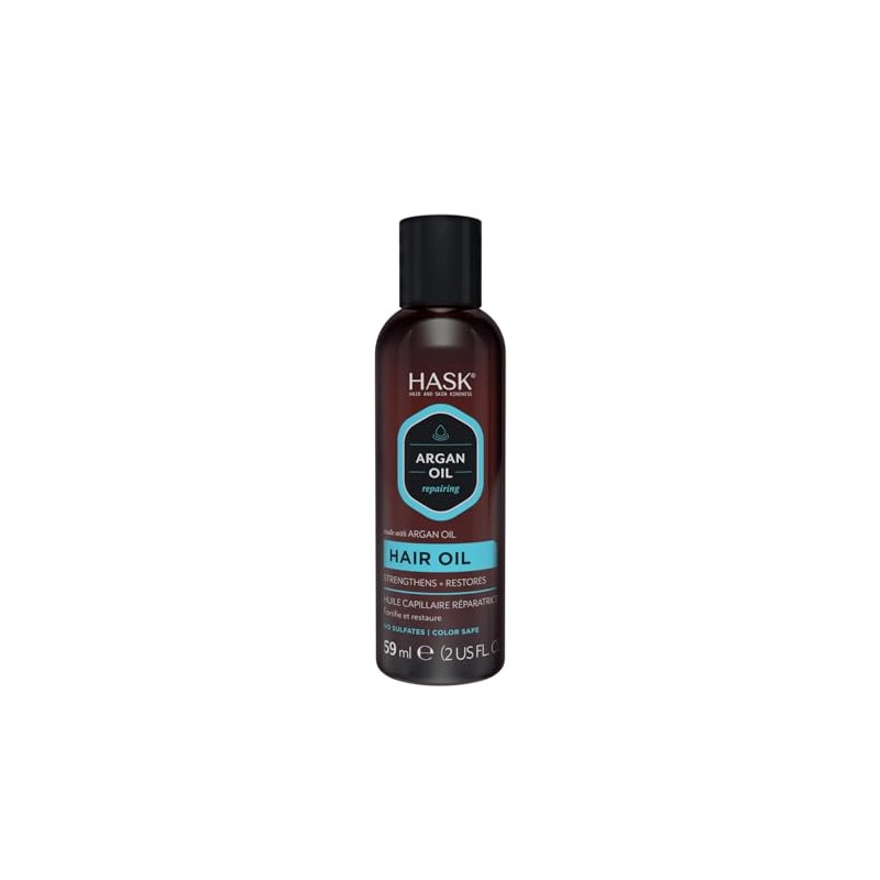 Hask Repairing Shine Hair Oil Argan Oil, 2 Ounce