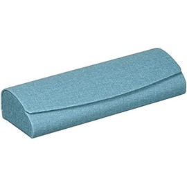 Tacy Case Glasses Case Blue Hard Magnet Thin HY-80135-12 Blue