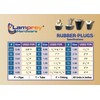 Lamprey Hardware #1-5 Universal Rubber Winter Plug for 1/2 inch