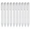 noTrash2003 Set of 10 Retractable Ballpoint Pens Made of Anodised