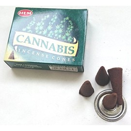 HEM Incense Canabis Cones Set of 3