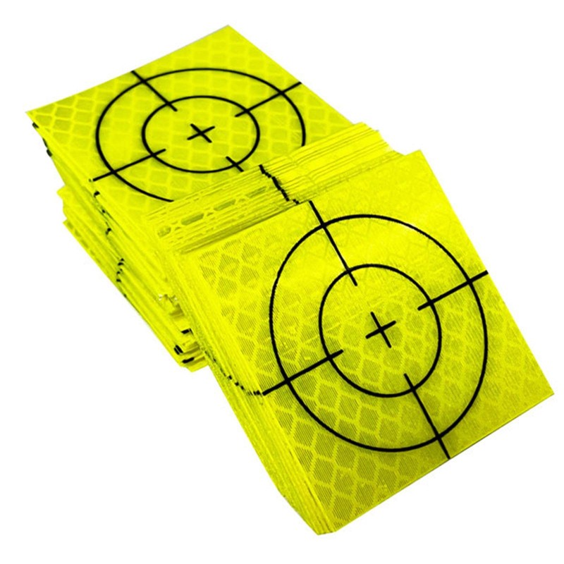 Sharplace 100x Reflective Tape Survey Targets Reflector Target Sheets for