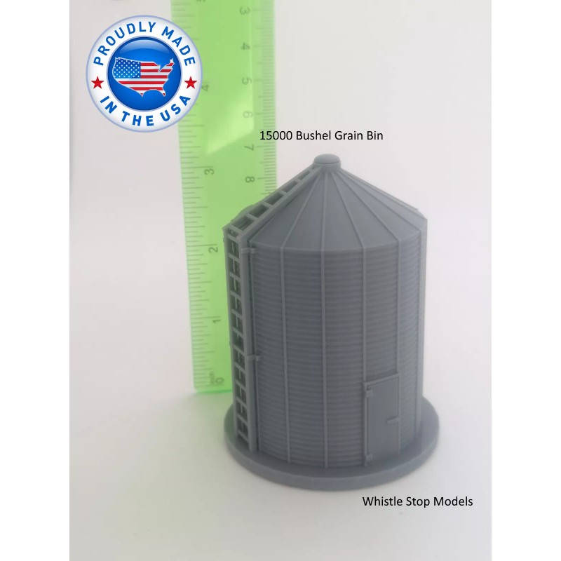 HO Scale 15000 bushel grain bin HO8003