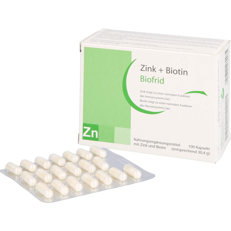 Zinc + Biotin Capsules