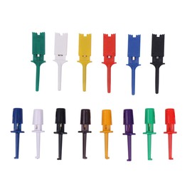 Test Hook, Test Clip, Grabber Probe, Sandwich Type, Length 2.0 inches (50 mm), 6 Colors, Hook Type, 1.6 inches (40 mm), 8 Colors SMD IC Set