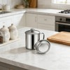 Oil Strainer Pot 34oz Stainless Steel, Bacon Grease Container Saver
