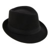 Sombrero. Sombrero Fedora De Fieltro De Lana.