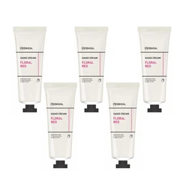 Mediheal Hand Cream Floral Red, 5 pieces, 50ml / 메디힐 핸드크림 플로랄레드, 5개, 50ml