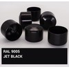 SKIR'CO Pack of 6 Fence Post Caps Round 40 mm