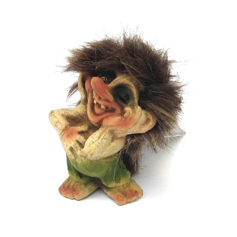NyForm Troll Norwegian Trolls 212 - Small Troll with Laughter