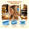 Butter Claw Clips, Realistic Butter Design Claw Clips for Women