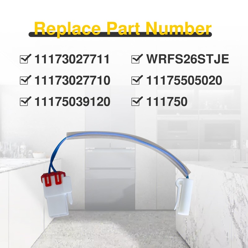 BABERGOUAC Refrigerator Defrost Sensor Replace 60148-0003400-01 3014808900 Compatible with Kenmore