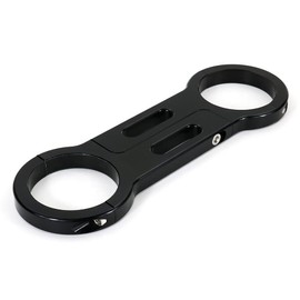 Xitomer Fork Brace Balance Shock Bracket Fit for Harley Sportster XL883 R Fork Brace Sport XL1200 R S Fork Stabilizer Motorcycle Fork Support (Black)