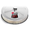 247Skins Vinyl Decal Compatible with Chevy Air Cleaner Filter -