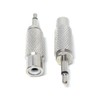 DRUT 1pcs 3.5mm Mono Jack Plug to RCA Phono Socket