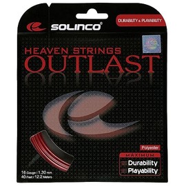 Solinco Outlast String Set - Red, 1.2 mm
