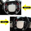 Unbranded 9PCS Black Alloy Steering Wheel Button Trim For LR