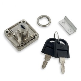Square Head Desk, Drawer, Locker, Cabinet Key Set Lock 2ea