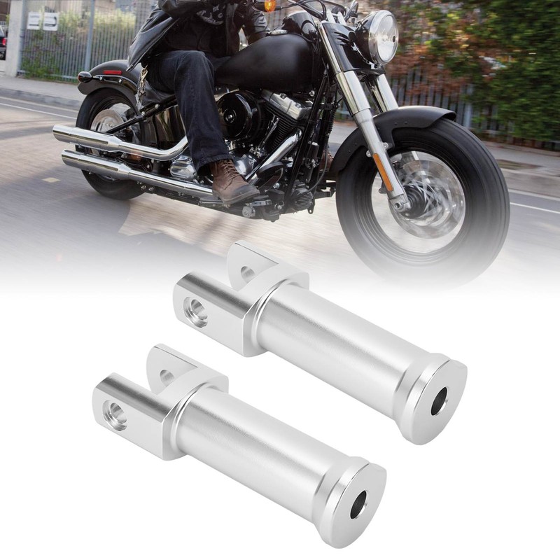 Passenger Foot Peg Mounts Kit 50500769 Silver Sturdy Stable High