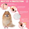 AUTOWT Boots, 2 PCS Breathable Paw Protector, Dual Outdoor Non-Slip