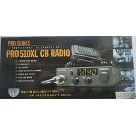 Uniden PRO510XL 40 Channel CB Radio / Base scanner ANL Switch and Squelch New