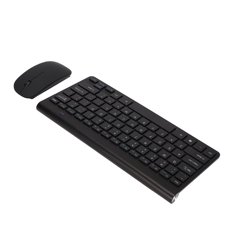 2.4G Wireless Keyboard Mouse Combo 78 Keys UV Screen Printing