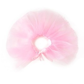 Hapihom Pet Colorful Tutu Skirt Cute Birthday Dresses Costume Pet Supplies For Large Medium Small Dogs Cats pink M