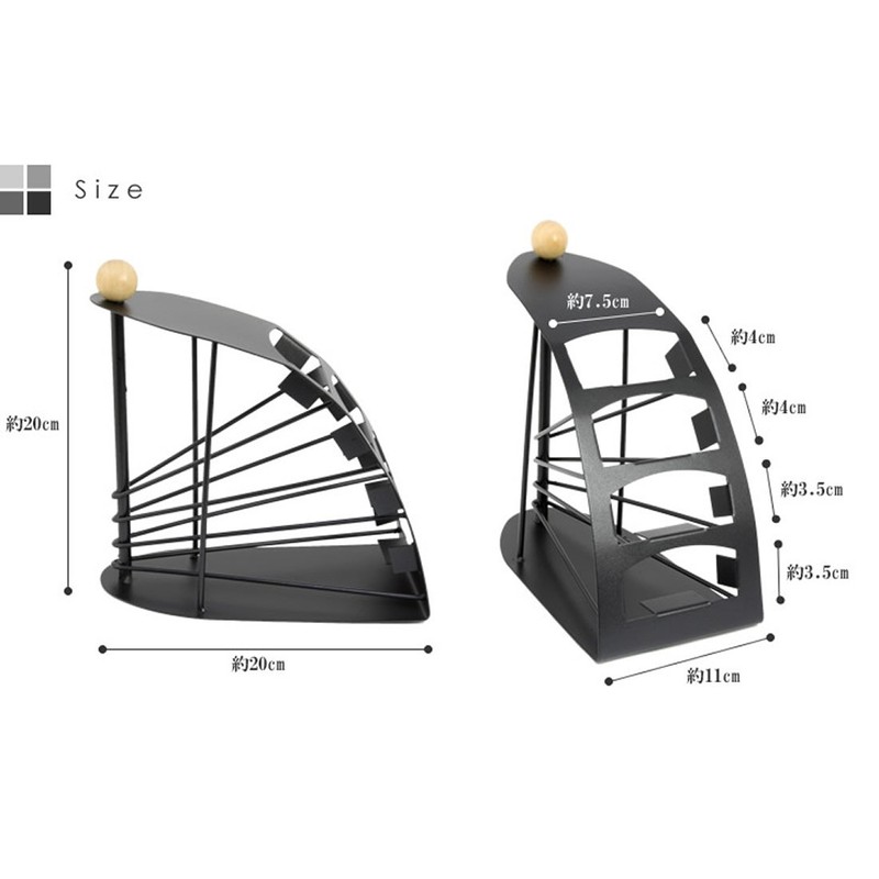 FJK Remote Control Storage Stand (4 Tiers)