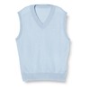 Lepi Mario Sweater Vest, Color Knit Vest, Girls, SAX