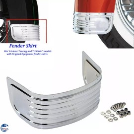 Unbranded US Motorcycle Front Fender Trim Skirt For Harley Touring Electra Glide Road King