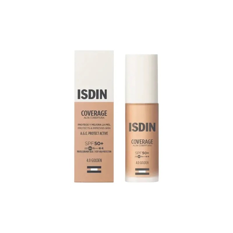 Base De Maquillaje Coverage Spf 50 4.0 Golden Isdin