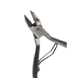 HK Manicure 353-9000 - 13 cm Nail Clippers with Turn-On Spring - Precise Cutting Thick Nails - Solingen Stainless Steel
