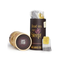 Novel Teas Book Lover's Tea contains 20 teabags individually tagged with literary quotes from the world over, made with the finest English Breakfast tea, for the book lover