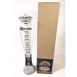 Corona Premier Cerveza Crown Topper Beer Tap Handle 12.5” Tall Brand New In Box!