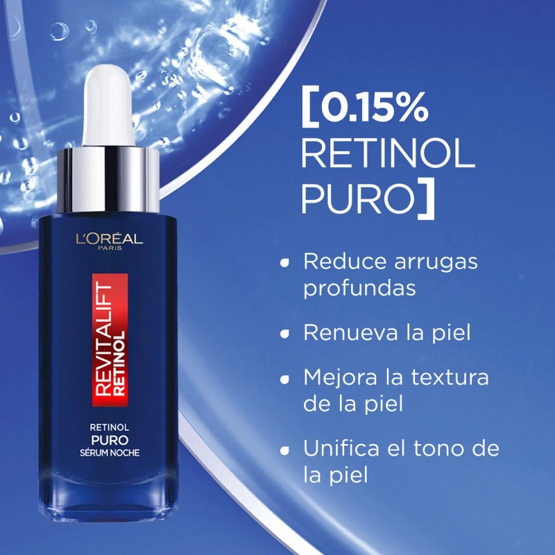 Pack X2 Sérum Noche Revitalift Retinol Puro L'oréal Paris