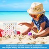 XANGNIER Acrylic Magnetic Seashell Display Box,Clear Sea Shell Display Box,Beach