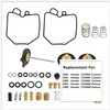 2-Pack Carburetor Carb Repair Kits Replacement for Honda CX500C CX500
