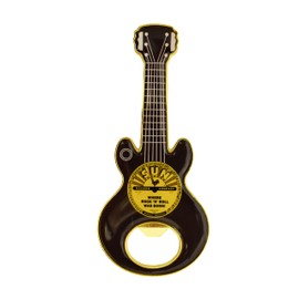 Midsouth Products Sun Records Metal Bottle Opener - Guitar-Shaped with Magnetic Back for Rock N Roll Fans
