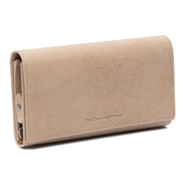 The Chesterfield Brand Antique Buff Hampton RFID Leather Wallet 18 cm, White, rfid wallet
