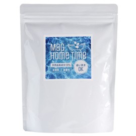 Magnesium Bath Salt, Trial, 14.1 oz (400 g), Mag Home Time, Made in Japan, Magnesium Chloride, Orland, Easy Beauty