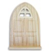 Craft Medley Unfinished Wood Fairy Door - Mini Gate for