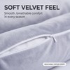 Velvet Positioning Cushion, Position Pad, Ergonomic Crescent Leg Elevation Pillow