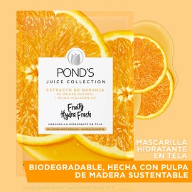 Pond’s Fruity Hydra Fresh Mascarilla Hidratante de Naranja 26 g