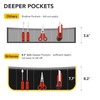 BRITEREE Work Tool Apron for Men and Women, Torso Length