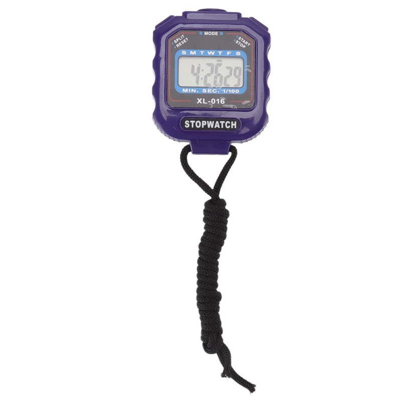 Fockety Sports Stopwatch, Single Line Electronic Stopwatch, 2 ABS Displays,