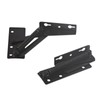 Milageto 2X 80 Degree Foldable Lifting Brackets Support Hinges Easy