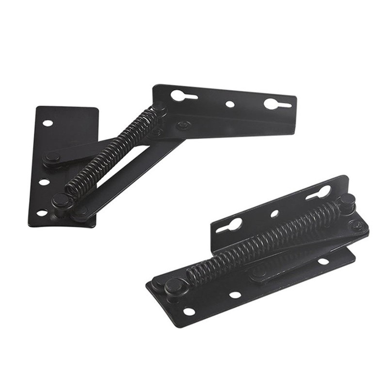 Milageto 2X 80 Degree Foldable Lifting Brackets Support Hinges Easy